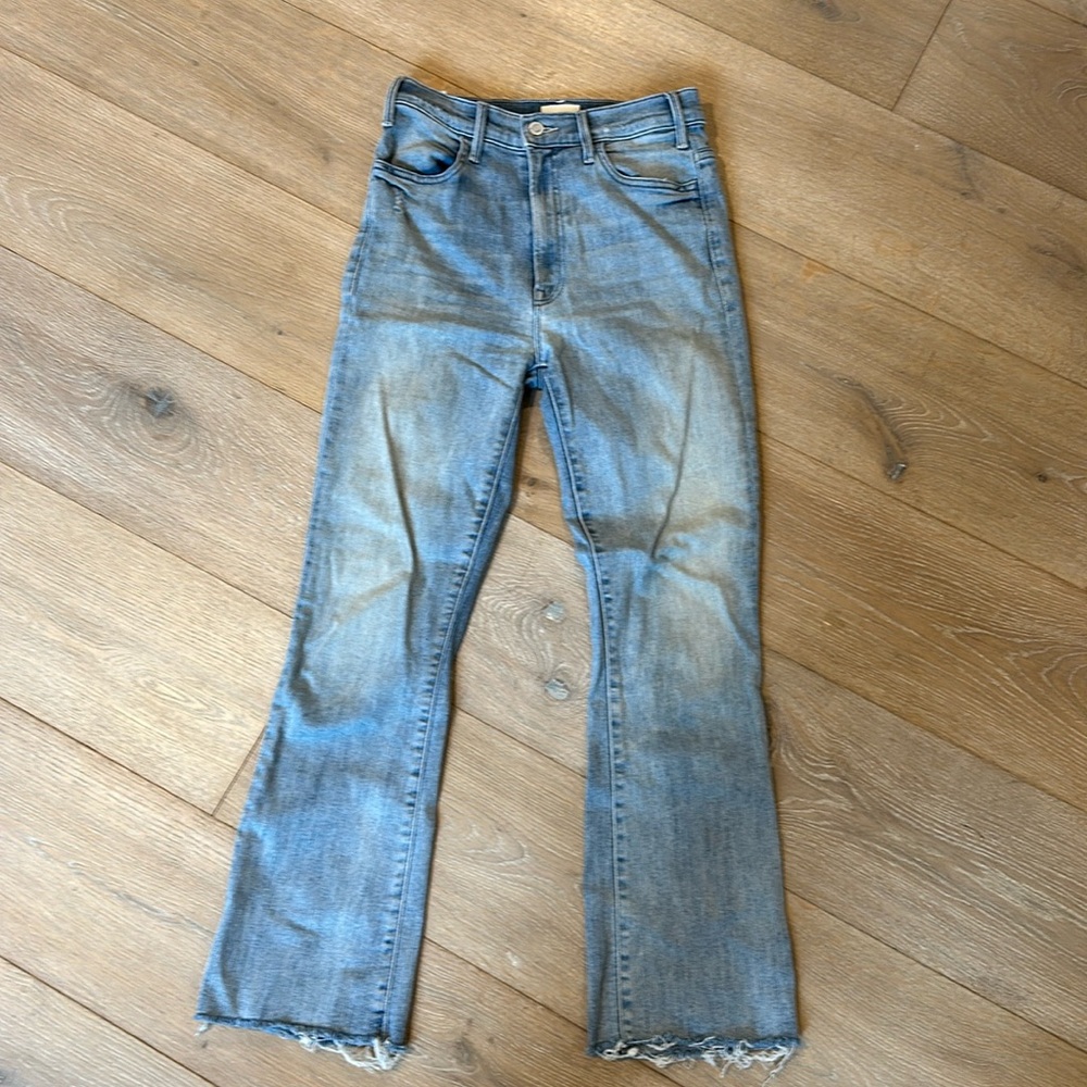 Mother Denim Hustler Fray Jean